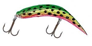 Воблеры фирмы Yakima Bait, модель Original Flatfish F4 (952)